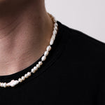 Small Cross Pearl Necklace | 1 of 1 - warpedsense