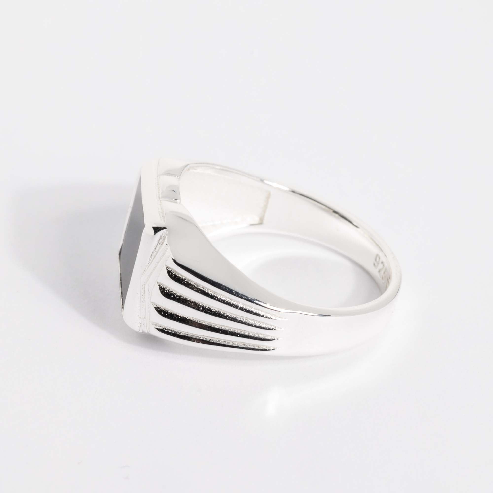 Onyx Ring | Light Silver - warpedsense