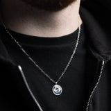 Black Eye Logo Necklace